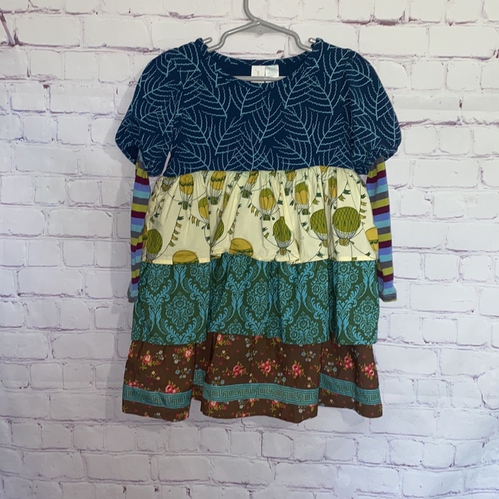Matilda Jane Paint By Numbers Hot Air Balloon Dress Size 4